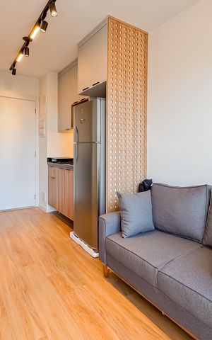 Apartamento à venda com 27m², 1 quarto e sem vaga Apartamento à venda com 27m², 1 quarto e sem vagaSala