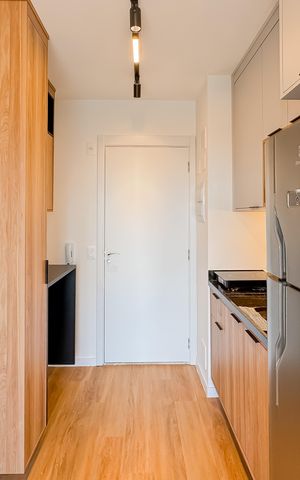 Apartamento à venda com 27m², 1 quarto e sem vaga Apartamento à venda com 27m², 1 quarto e sem vagaCozinha