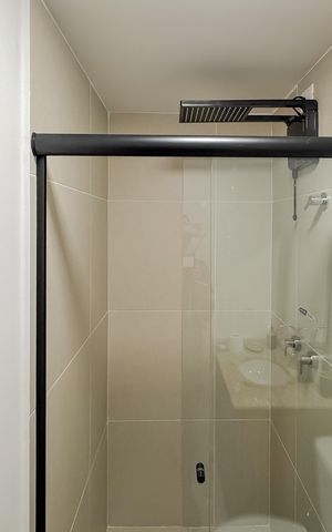 Apartamento à venda com 27m², 1 quarto e sem vaga Apartamento à venda com 27m², 1 quarto e sem vagaBanheiro da Suíte