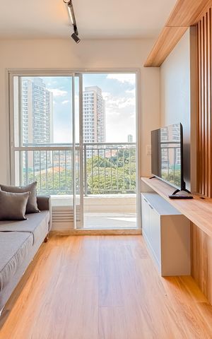 Apartamento à venda com 27m², 1 quarto e sem vaga Apartamento à venda com 27m², 1 quarto e sem vagaSala