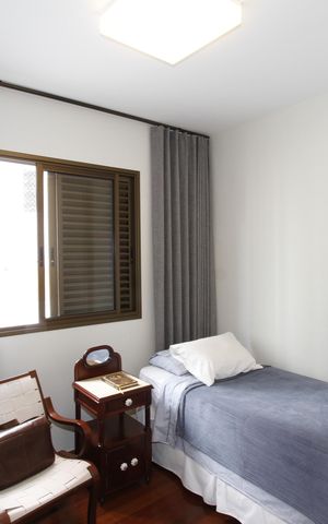 Apartamento à venda com 144m², 4 quartos e 3 vagasQuarto 3