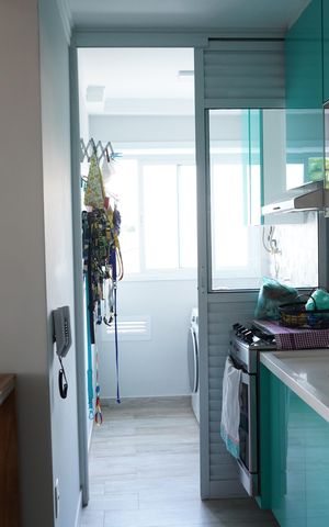 Apartamento à venda com 65m², 2 quartos e 1 vagaCozinha 