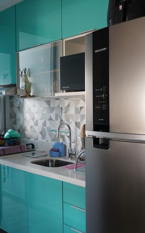 Apartamento à venda com 65m², 2 quartos e 1 vagaCozinha 