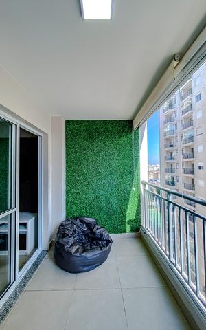 Apartamento à venda com 42m², 1 quarto e 1 vagaVaranda da Sala