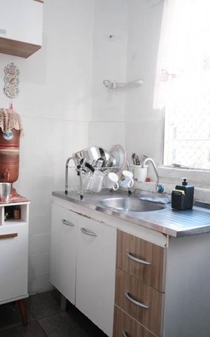 Apartamento à venda com 63m², 2 quartos e sem vagaCozinha