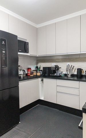 Casa de condomínio à venda com 72m², 2 quartos e 1 vagaCozinha