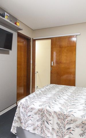 Casa de condomínio à venda com 72m², 2 quartos e 1 vagaSuíte 1 