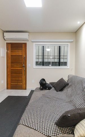 Casa de condomínio à venda com 72m², 2 quartos e 1 vagaSala