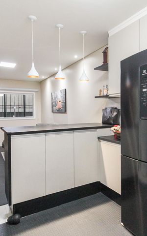 Casa de condomínio à venda com 72m², 2 quartos e 1 vagaCozinha
