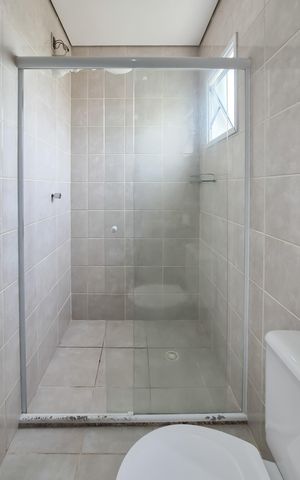 Casa de condomínio para alugar com 97m², 3 quartos e 2 vagasBanheiro da Suíte