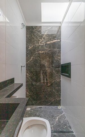 Casa à venda com 134m², 3 quartos e 3 vagas Casa à venda com 134m², 3 quartos e 3 vagasBanheiro 2