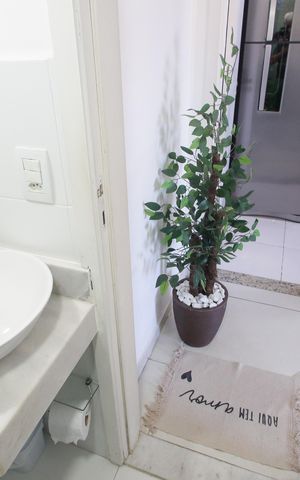 Apartamento à venda com 58m², 2 quartos e 1 vaga Apartamento à venda com 58m², 2 quartos e 1 vagaBanheiro Social