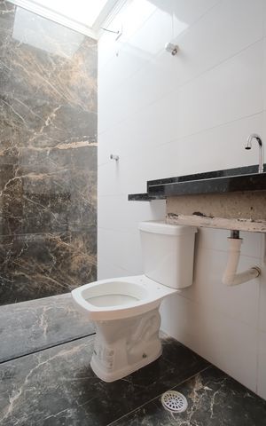 Casa à venda com 134m², 3 quartos e 3 vagasBanheiro da Suíte