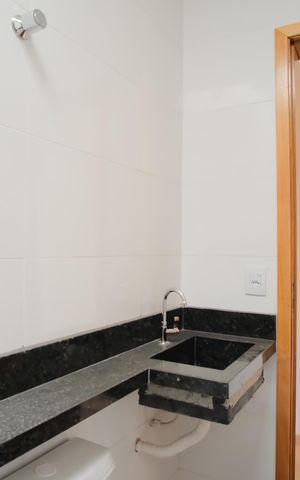 Casa à venda com 134m², 3 quartos e 3 vagasBanheiro da Suíte