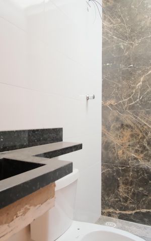 Casa à venda com 134m², 3 quartos e 3 vagasBanheiro Social