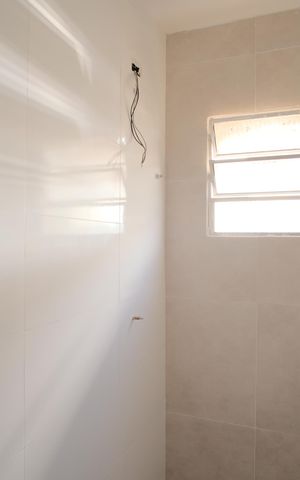 Casa de condomínio à venda com 58m², 2 quartos e 1 vagaBanheiro da Suíte 1