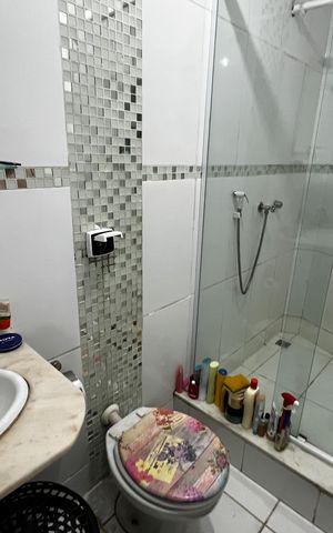 Apartamento à venda com 110m², 4 quartos e 1 vaga Apartamento à venda com 110m², 4 quartos e 1 vagaBanheiro da Suíte 1