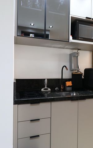 Apartamento à venda com 32m², 1 quarto e sem vagaCozinha
