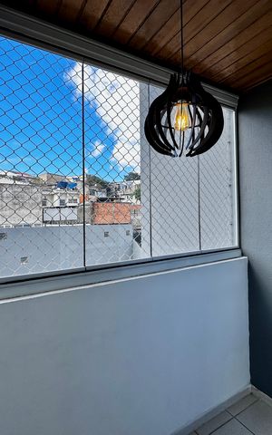 Apartamento à venda com 54m², 2 quartos e 1 vaga Apartamento à venda com 54m², 2 quartos e 1 vagaSacada