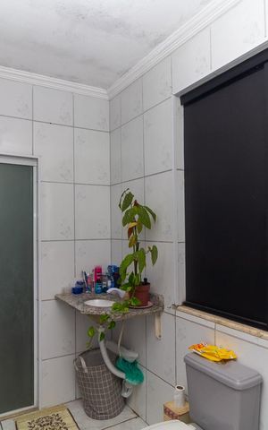 Casa para alugar com 119m², 2 quartos e 1 vaga Casa para alugar com 119m², 2 quartos e 1 vagaBanheiro