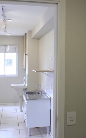 Apartamento para alugar com 37m², 2 quartos e sem vagaBanheiro 