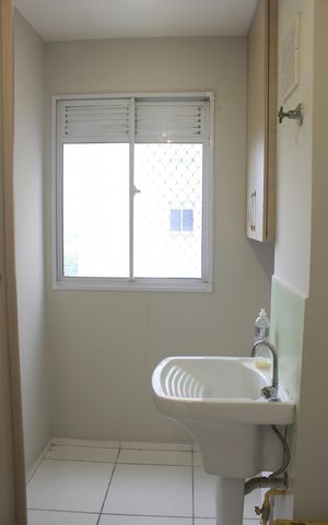 Apartamento para alugar com 37m², 2 quartos e sem vagaCozinha e lavanderia 