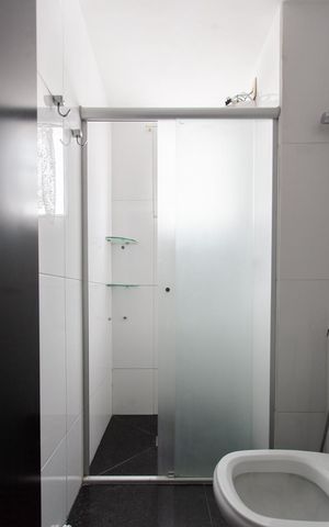 Apartamento para alugar com 257m², 4 quartos e 5 vagas Apartamento para alugar com 257m², 4 quartos e 5 vagasBanheiro da Suíte