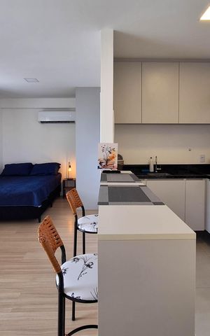 Studio à venda com 37m², 1 quarto e 1 vaga Studio à venda com 37m², 1 quarto e 1 vagaStudio