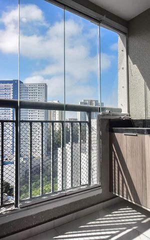 Apartamento para alugar com 47m², 2 quartos e 1 vaga Apartamento para alugar com 47m², 2 quartos e 1 vagaVaranda