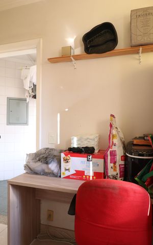 Apartamento à venda com 126m², 3 quartos e 2 vagasQuarto e banheiro de serviço