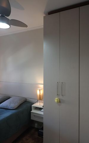 Apartamento à venda com 58m², 2 quartos e 1 vagaQuarto 2