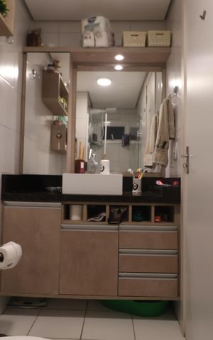 Apartamento à venda com 58m², 2 quartos e 1 vagaBanheiro