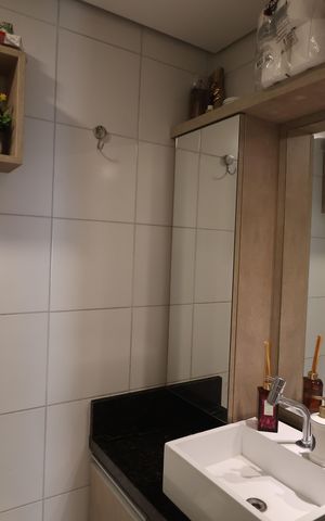 Apartamento à venda com 58m², 2 quartos e 1 vagaBanheiro