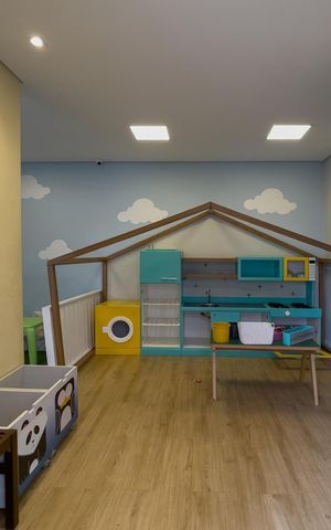 Casa de condomínio à venda com 37m², 2 quartos e sem vaga Casa de condomínio à venda com 37m², 2 quartos e sem vagaÁrea Comum - Brinquedoteca