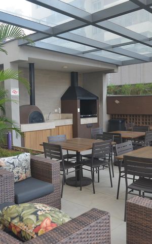Apartamento à venda com 103m², 3 quartos e 2 vagasÁrea comum - Churrasqueira