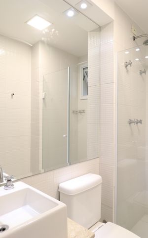Apartamento para alugar com 75m², 2 quartos e 1 vagaBanheiro Social