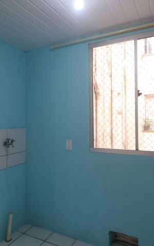 Apartamento à venda com 38m², 2 quartos e 1 vagaCozinha e Área de Serviço