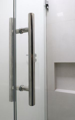 Apartamento à venda com 37m², 2 quartos e sem vagaDetalhe do banheiro
