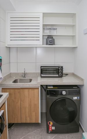 Apartamento à venda com 34m², 2 quartos e sem vaga Apartamento à venda com 34m², 2 quartos e sem vagaCozinha/Área de Serviço
