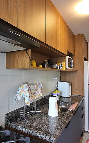 Apartamento à venda com 56m², 2 quartos e 1 vagaCozinha e Área de Serviço