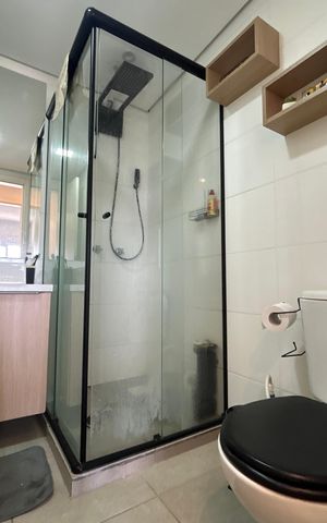 Apartamento à venda com 58m², 2 quartos e 1 vaga Apartamento à venda com 58m², 2 quartos e 1 vagaBanheiro
