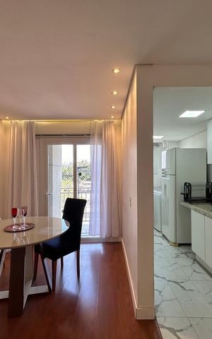 Apartamento à venda com 58m², 2 quartos e 1 vaga Apartamento à venda com 58m², 2 quartos e 1 vagaSala