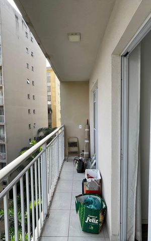 Apartamento à venda com 29m², 1 quarto e sem vaga Apartamento à venda com 29m², 1 quarto e sem vagaVaranda