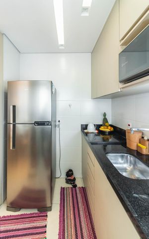 Apartamento à venda com 60m², 2 quartos e 2 vagas Apartamento à venda com 60m², 2 quartos e 2 vagasCozinha