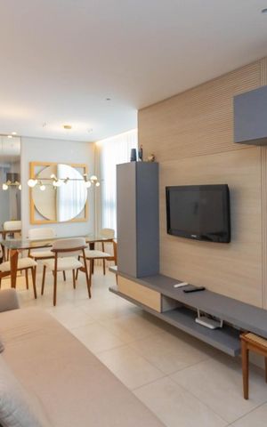 Apartamento à venda com 60m², 2 quartos e 2 vagas Apartamento à venda com 60m², 2 quartos e 2 vagasSala