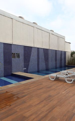 Apartamento à venda com 34m², 2 quartos e sem vagaÁrea comum - Piscina