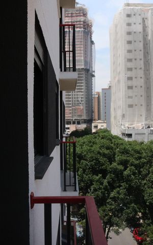 Apartamento à venda com 34m², 2 quartos e sem vagaVaranda