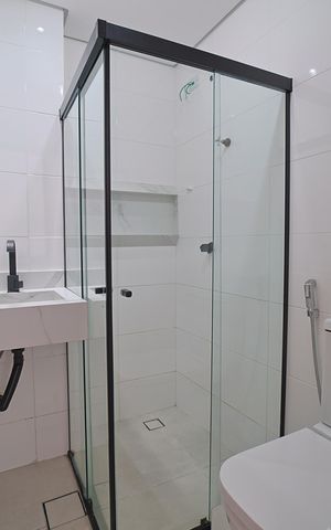 Apartamento à venda com 40m², 1 quarto e sem vagaBanheiro