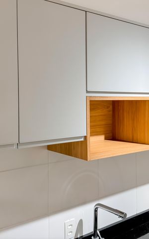 Apartamento à venda com 29m², 1 quarto e sem vaga Apartamento à venda com 29m², 1 quarto e sem vagaCozinha - Armários