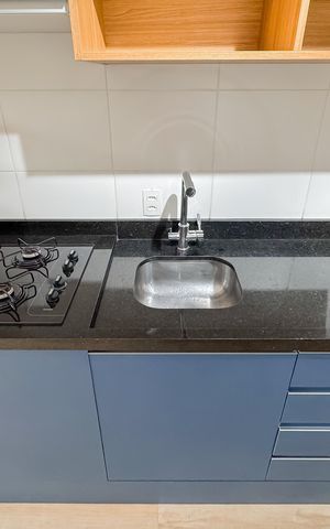 Apartamento à venda com 29m², 1 quarto e sem vaga Apartamento à venda com 29m², 1 quarto e sem vagaCozinha